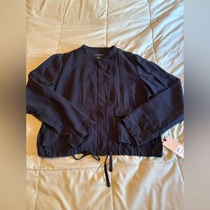 Halogen Black Lightweight Tie Jacket